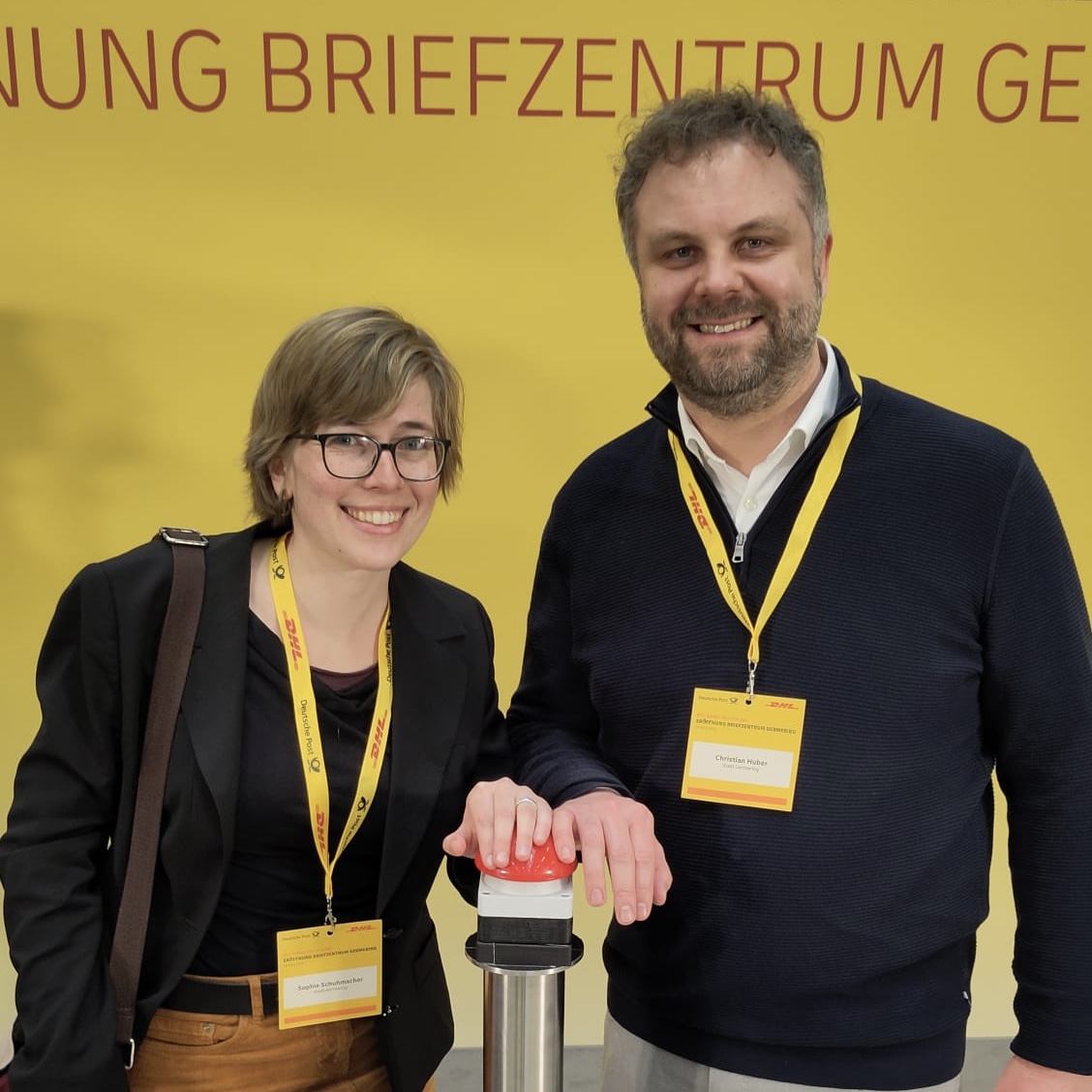 Eröffnung des neuen Briefzentrums Germering