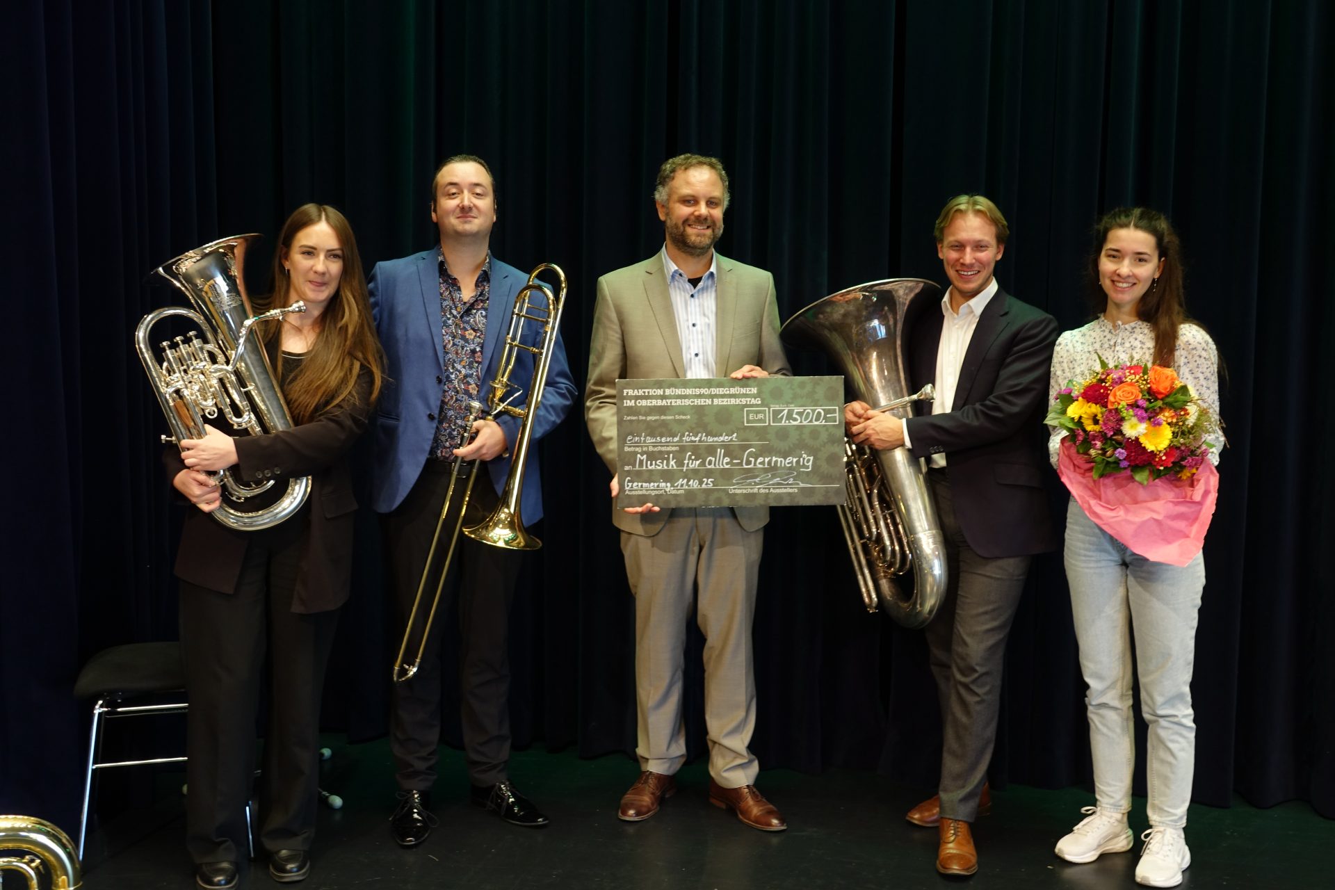 Der Preis geht an: „Musik für alle – Germering“!